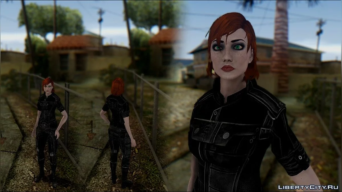 MASS EFFECT: Anna skin-pack / GTA San Andreas
