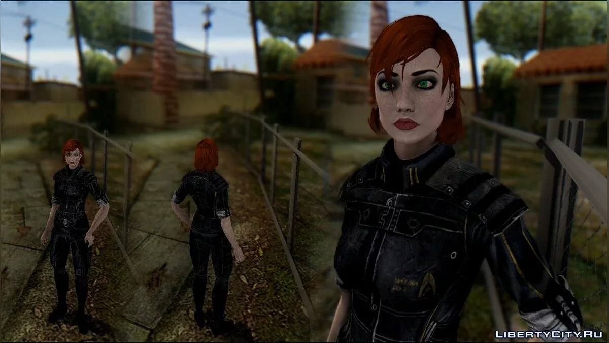 MASS EFFECT: Anna skin-pack / GTA San Andreas