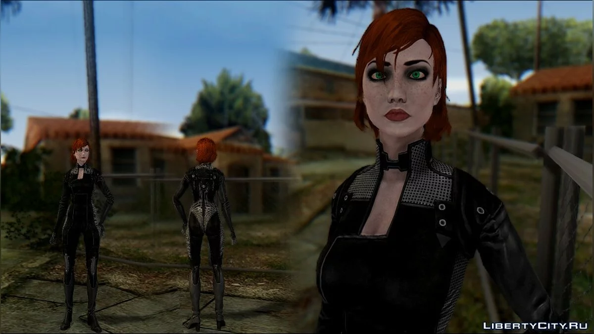 MASS EFFECT: Anna skin-pack / GTA San Andreas