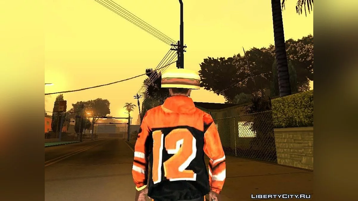Одежда мужика в спортивном костюме / GTA San Andreas