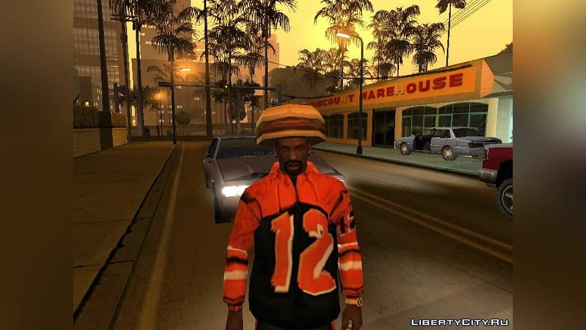 Одежда мужика в спортивном костюме / GTA San Andreas