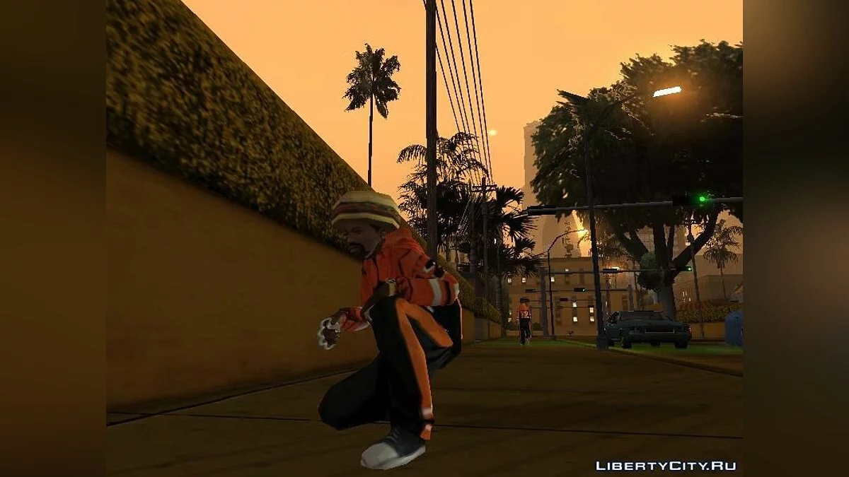 Одежда мужика в спортивном костюме / GTA San Andreas