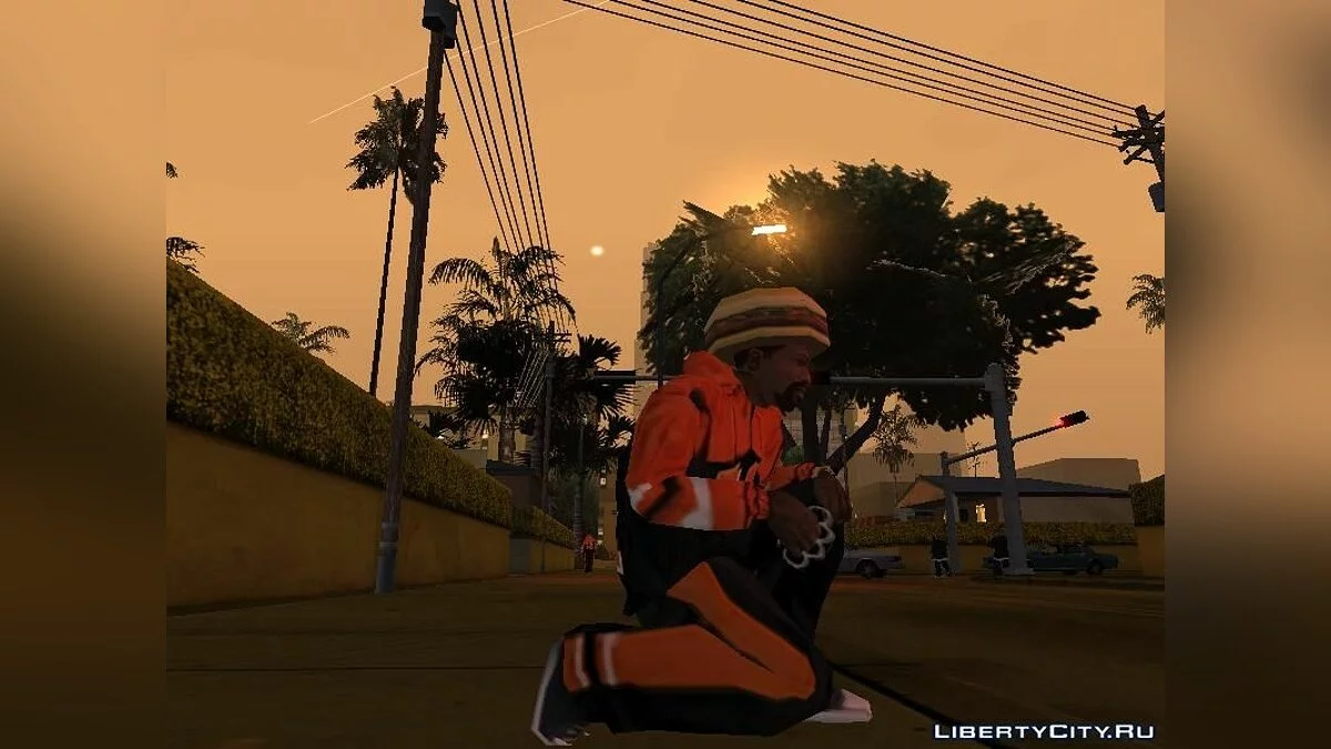 Одежда мужика в спортивном костюме / GTA San Andreas