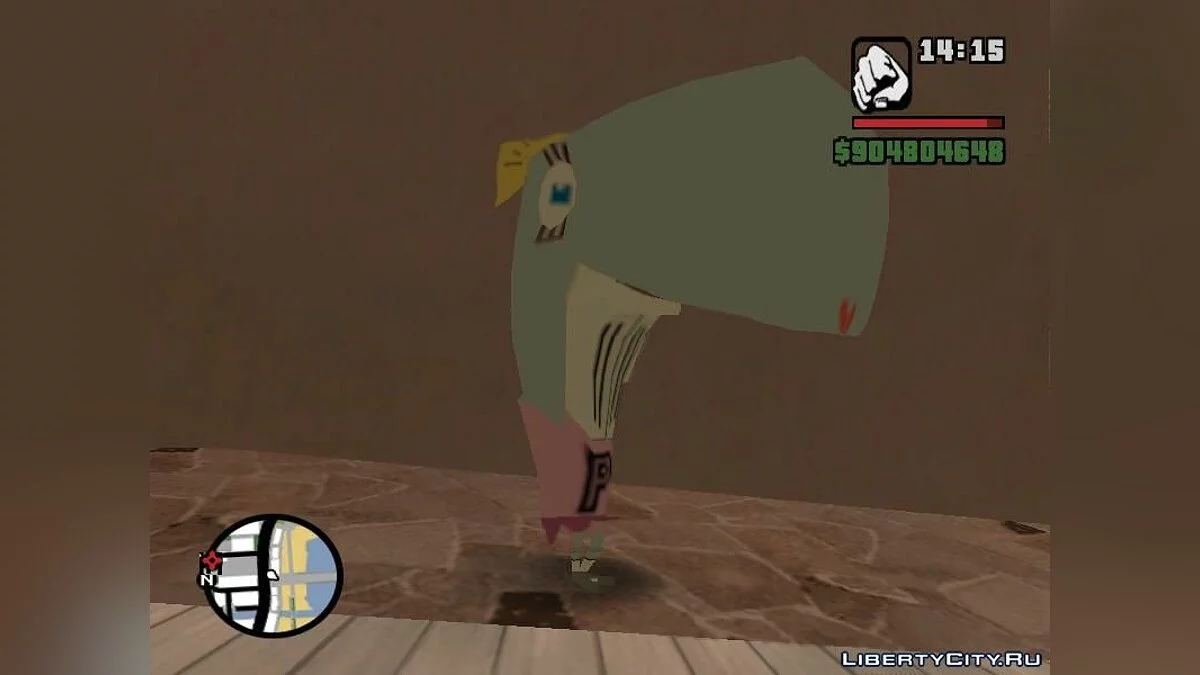 SpongeBob Skin Pack  / GTA San Andreas