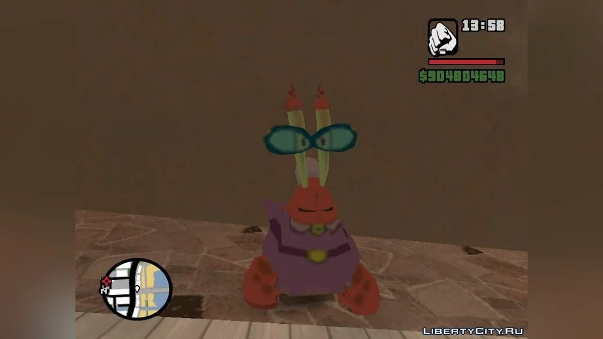 SpongeBob Skin Pack  / GTA San Andreas