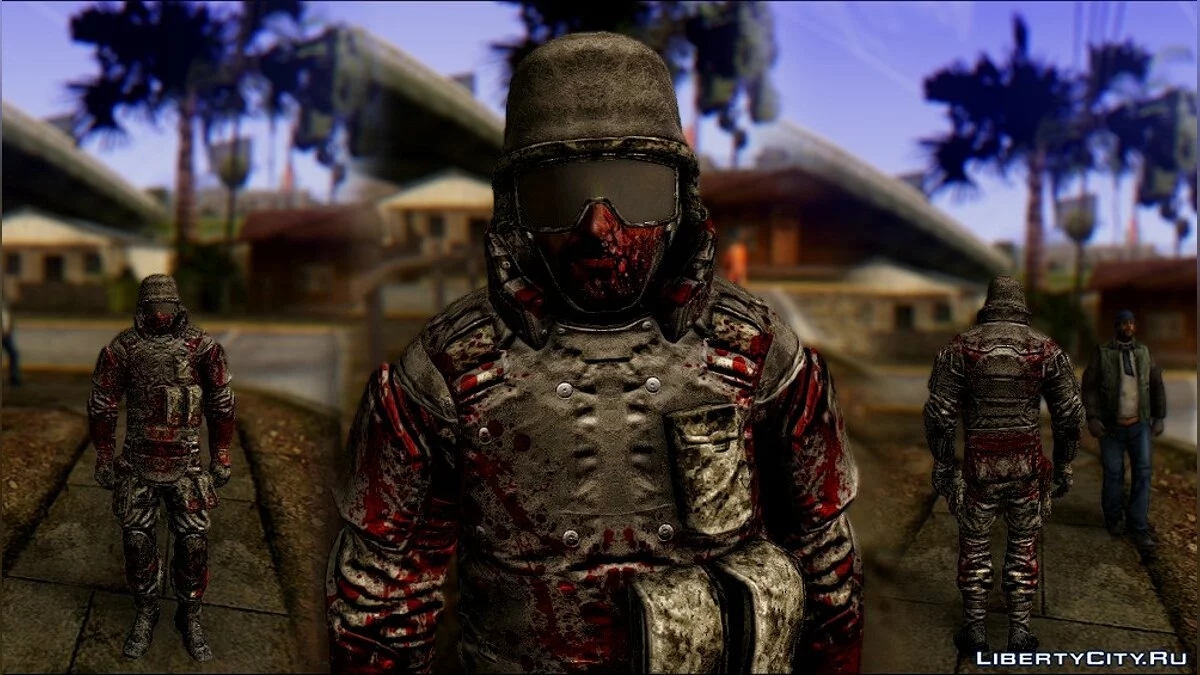 Outlast: skin-pack / GTA San Andreas