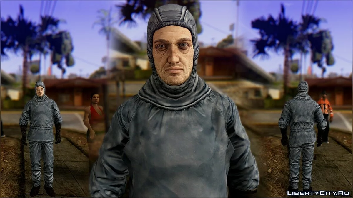 Outlast: skin-pack / GTA San Andreas