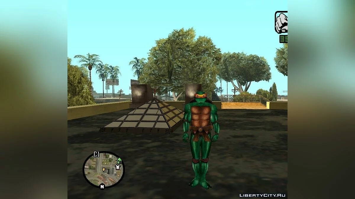 Черепашки Мутанты Ниндзя / GTA San Andreas