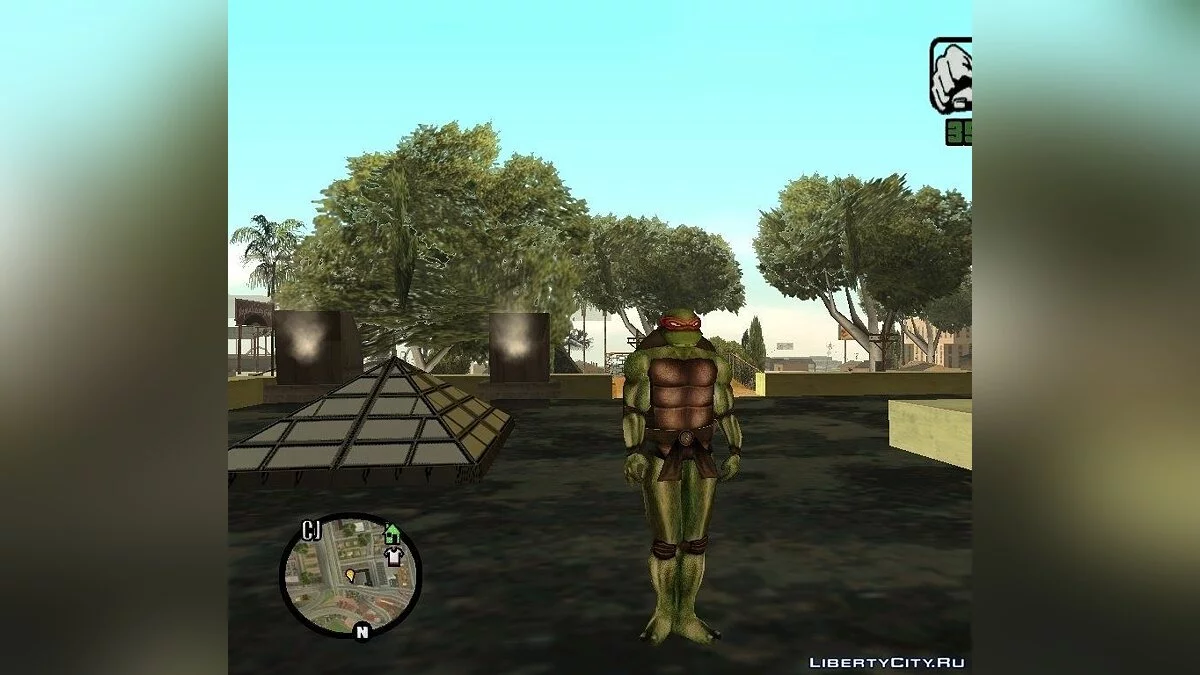 Черепашки Мутанты Ниндзя / GTA San Andreas