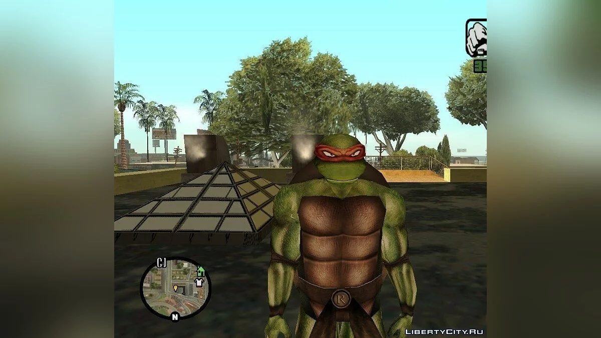 Черепашки Мутанты Ниндзя / GTA San Andreas