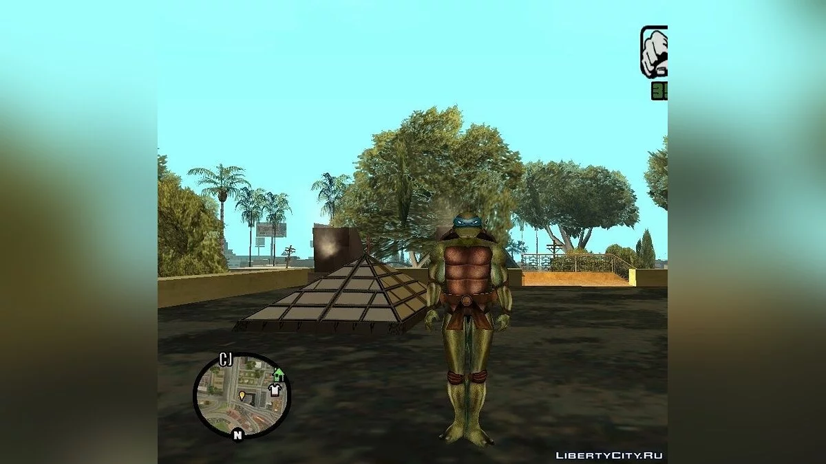 Черепашки Мутанты Ниндзя / GTA San Andreas