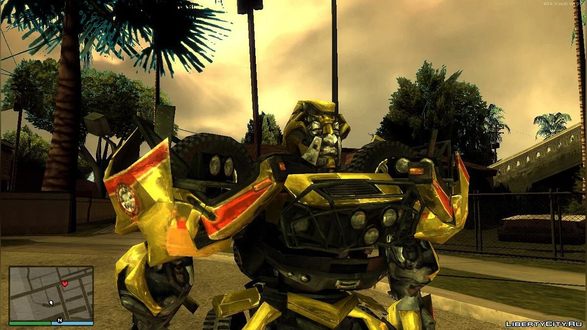 Transformers: Skin-pack / GTA San Andreas