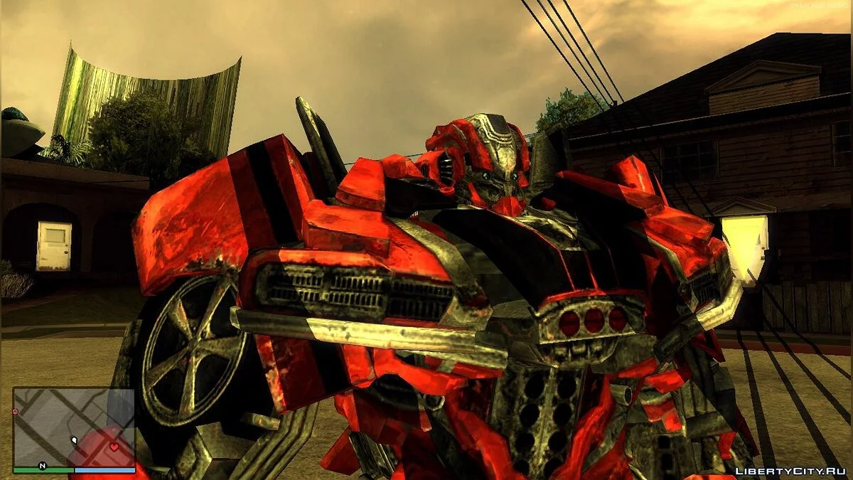 Transformers: Skin-pack / GTA San Andreas