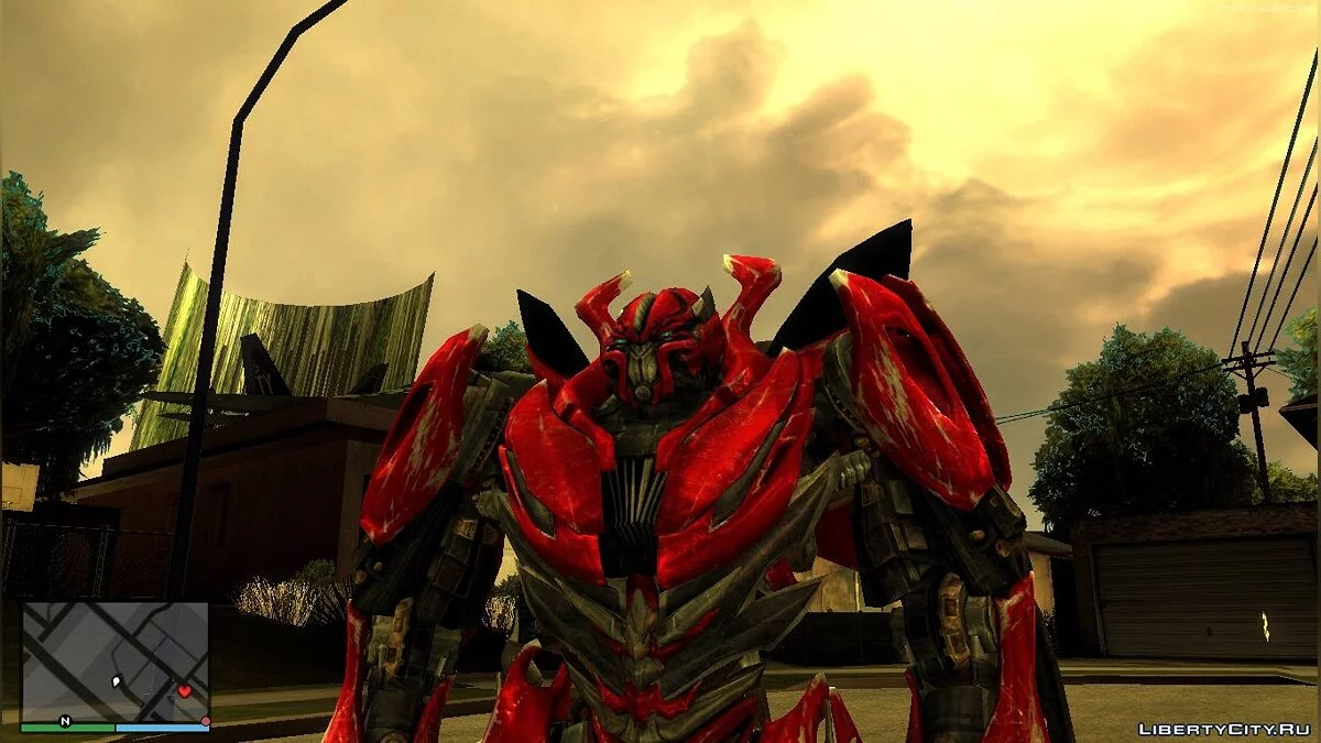 Transformers: Skin-pack / GTA San Andreas