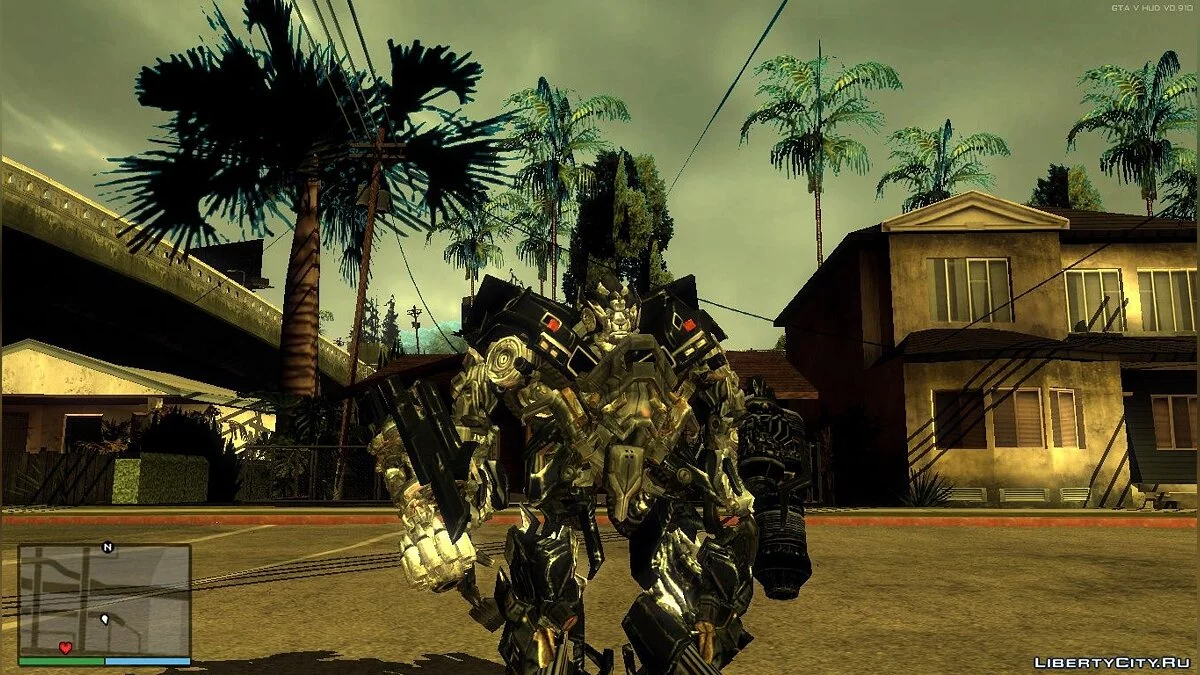 Transformers: Skin-pack / GTA San Andreas