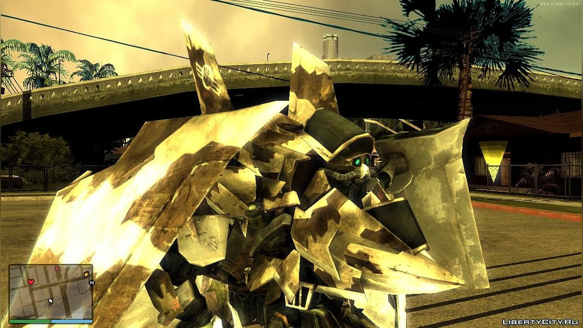 Transformers: Skin-pack / GTA San Andreas