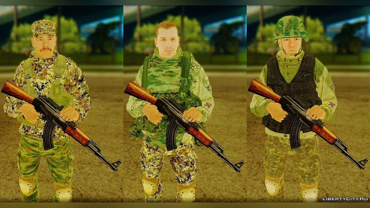 Вооруженные Силы Новороссии (Novorossiya Armed Forces) / GTA San Andreas