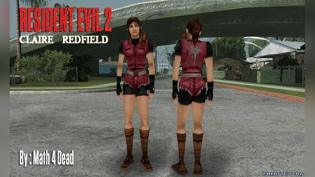 Пак персонажей из Resident Evil 2 / GTA San Andreas