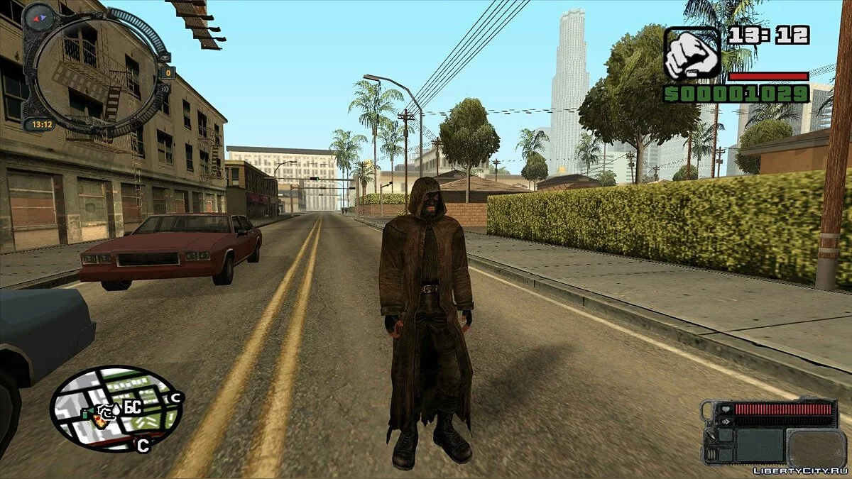 S.T.A.L.K.E.R ТЧ пак бандитов / GTA San Andreas