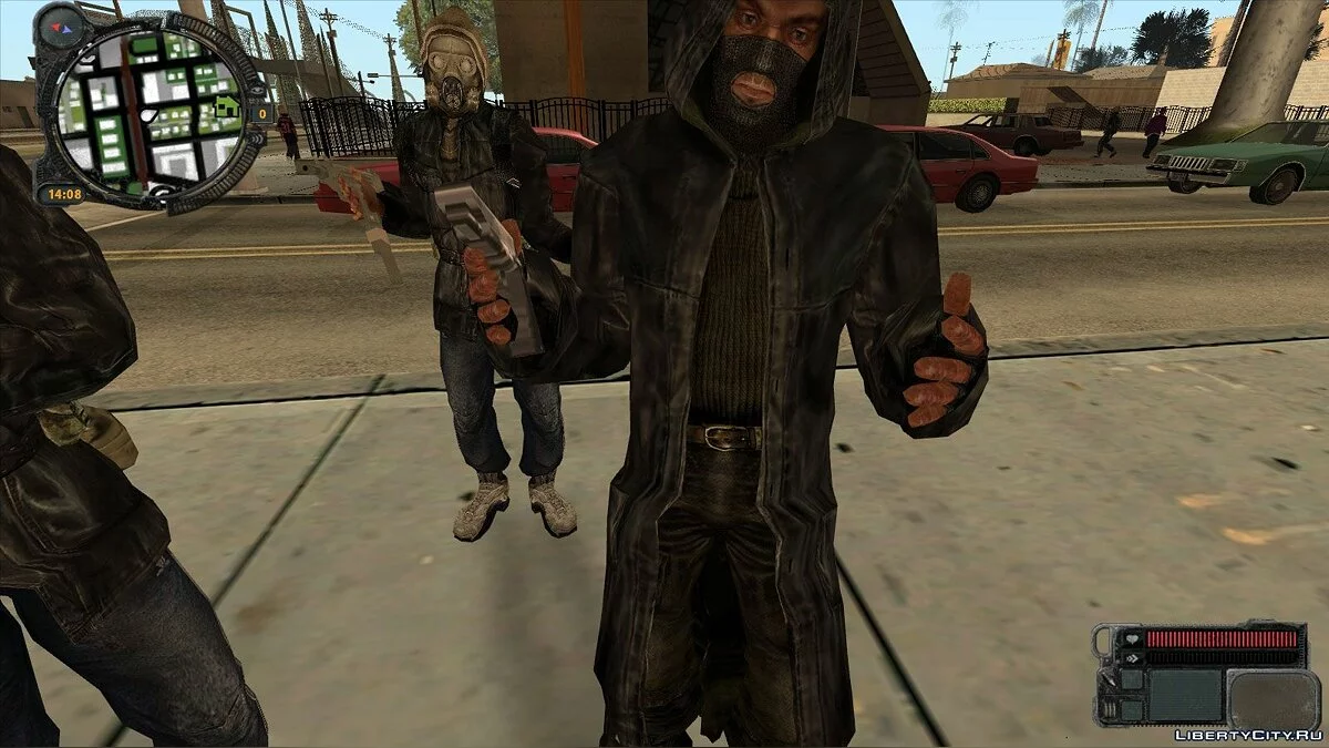 S.T.A.L.K.E.R ТЧ пак бандитов / GTA San Andreas