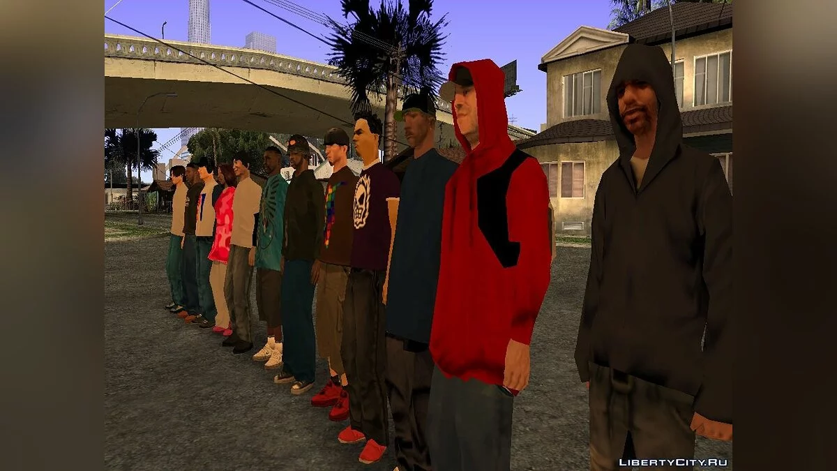 Ginos Peds / GTA San Andreas