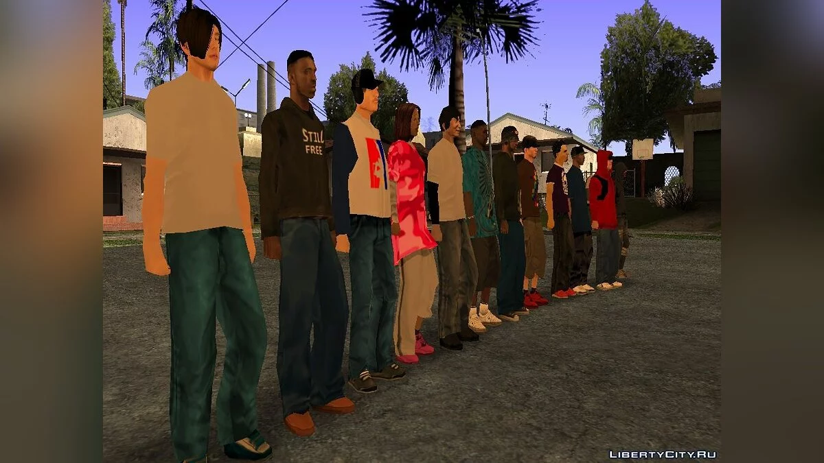 Ginos Peds / GTA San Andreas