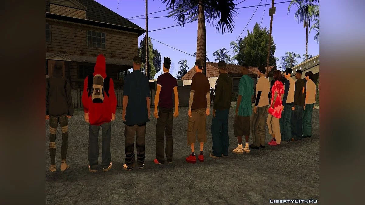 Ginos Peds / GTA San Andreas