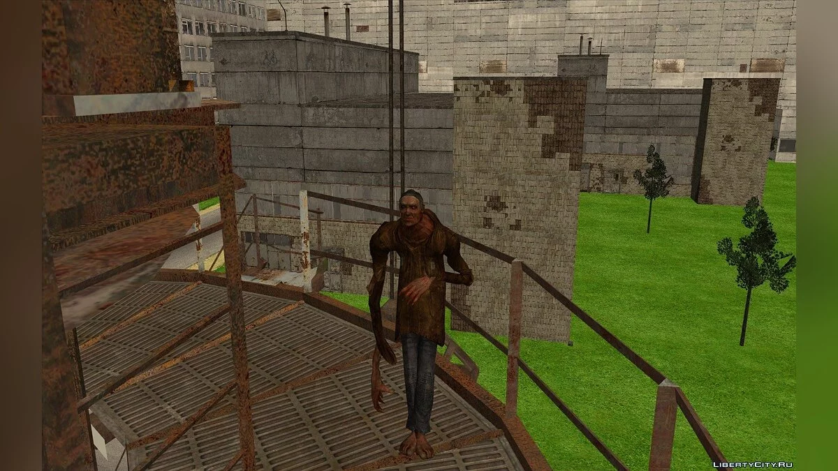 Мутанты из S.T.A.L.K.E.R. ПЗ Ultimate v0.5.5 / GTA San Andreas