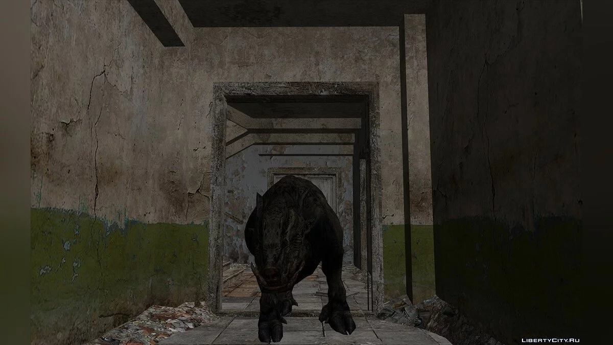 Огромный сборник монстров из S.T.A.L.K.E.R. / GTA San Andreas