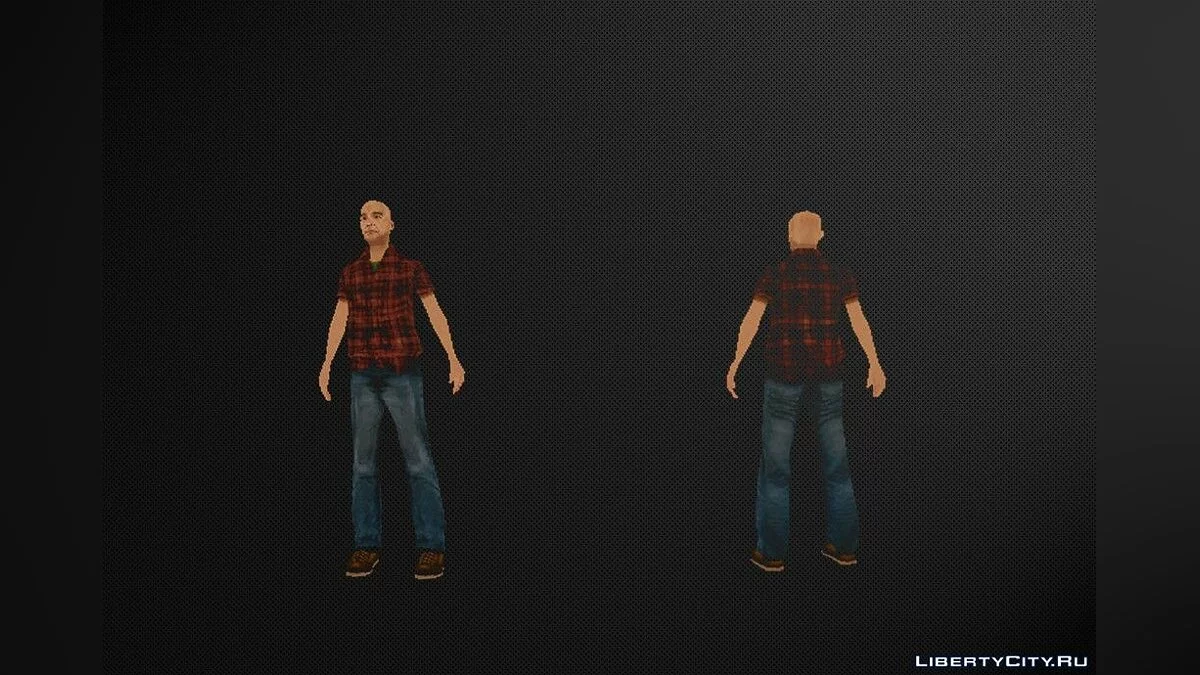 Лысые педы. Skin Pack / GTA San Andreas