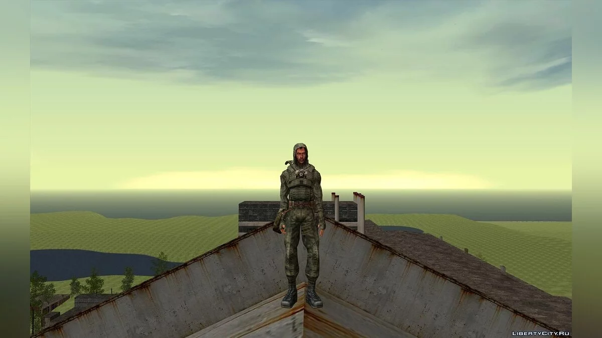 Огромный сборник вольных сталкеров (нейтралов, одиночек) из S.T.A.L.K.E.R. / GTA San Andreas