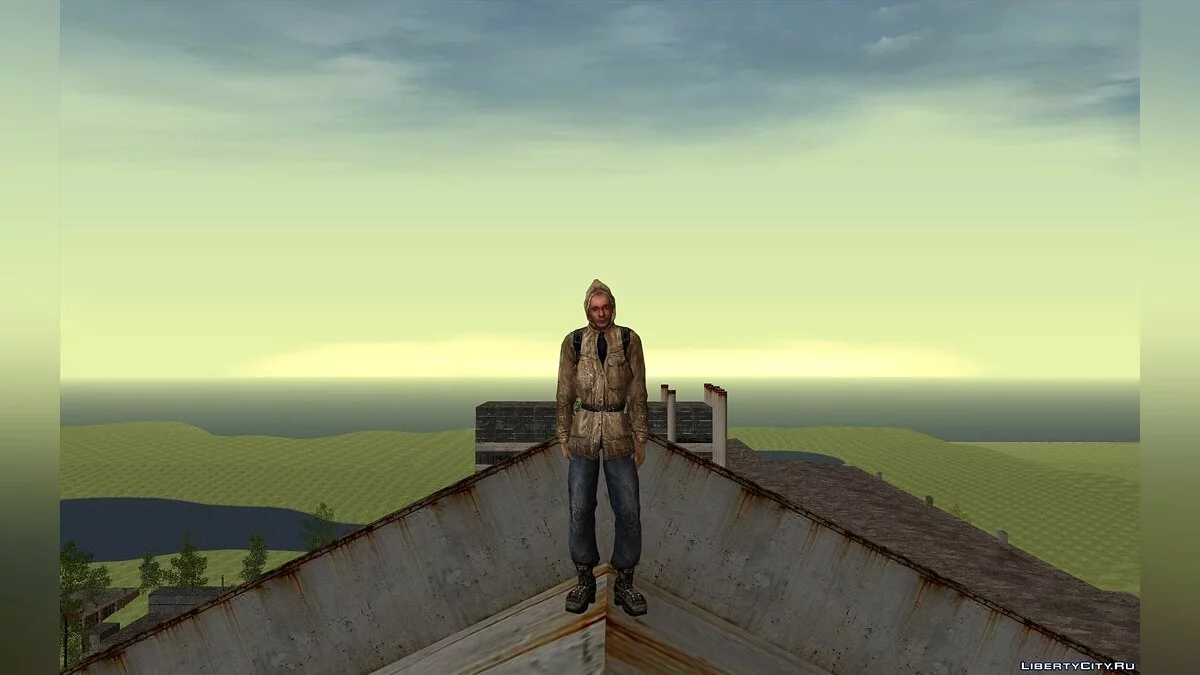 Огромный сборник вольных сталкеров (нейтралов, одиночек) из S.T.A.L.K.E.R. / GTA San Andreas