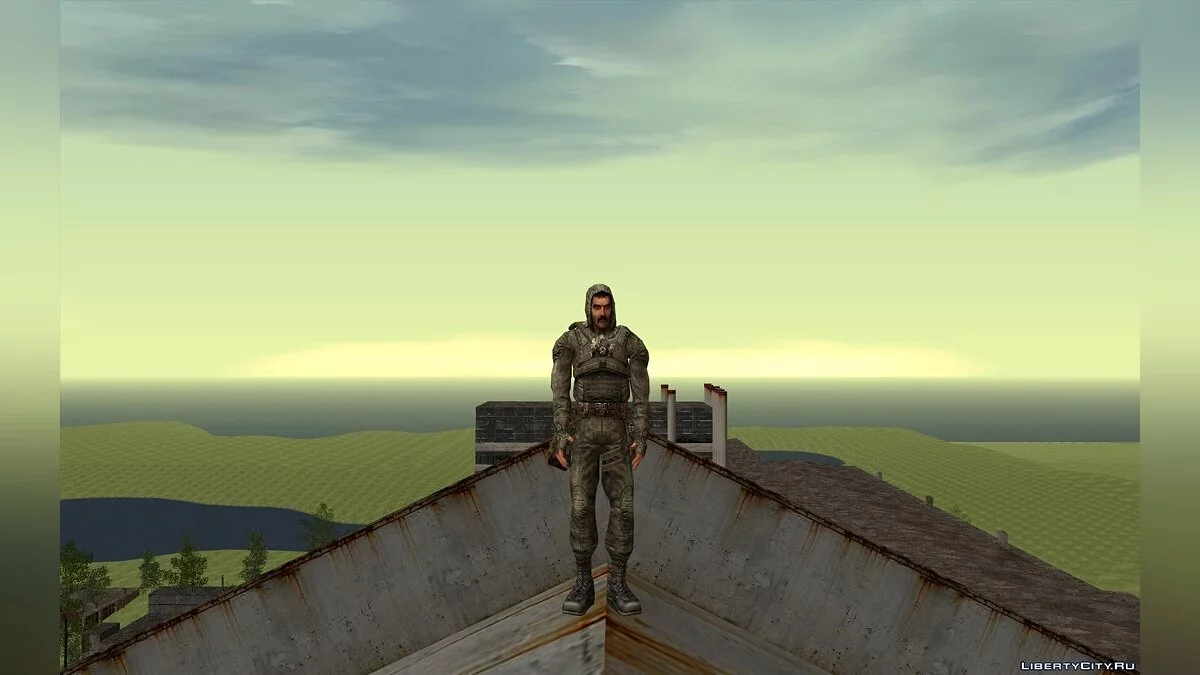 Огромный сборник вольных сталкеров (нейтралов, одиночек) из S.T.A.L.K.E.R. / GTA San Andreas