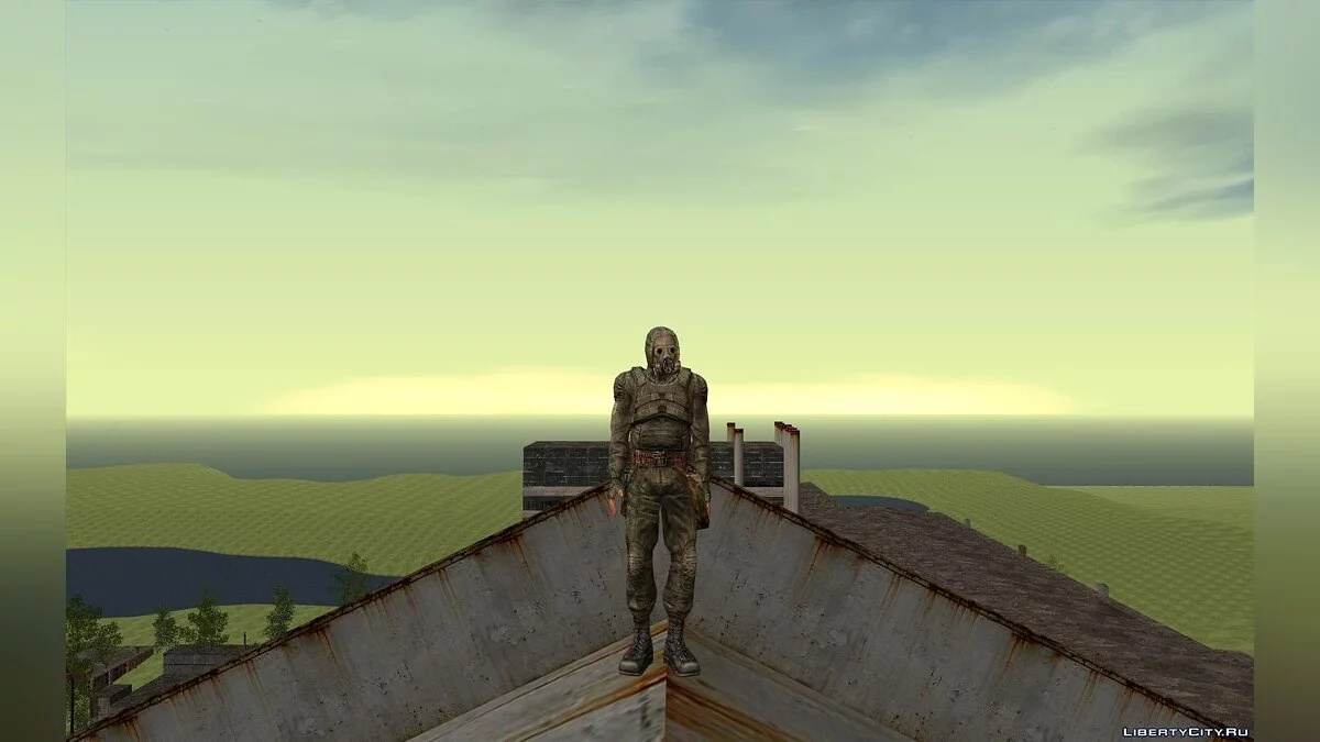 Огромный сборник вольных сталкеров (нейтралов, одиночек) из S.T.A.L.K.E.R. / GTA San Andreas