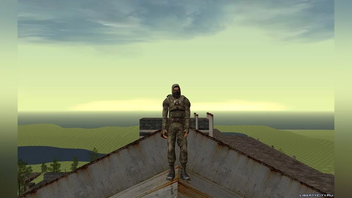 Огромный сборник вольных сталкеров (нейтралов, одиночек) из S.T.A.L.K.E.R. / GTA San Andreas