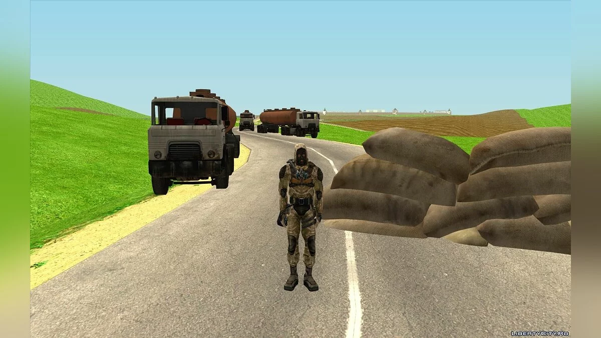 Скитальцы из S.T.A.L.K.E.R. ТТ2 / GTA San Andreas