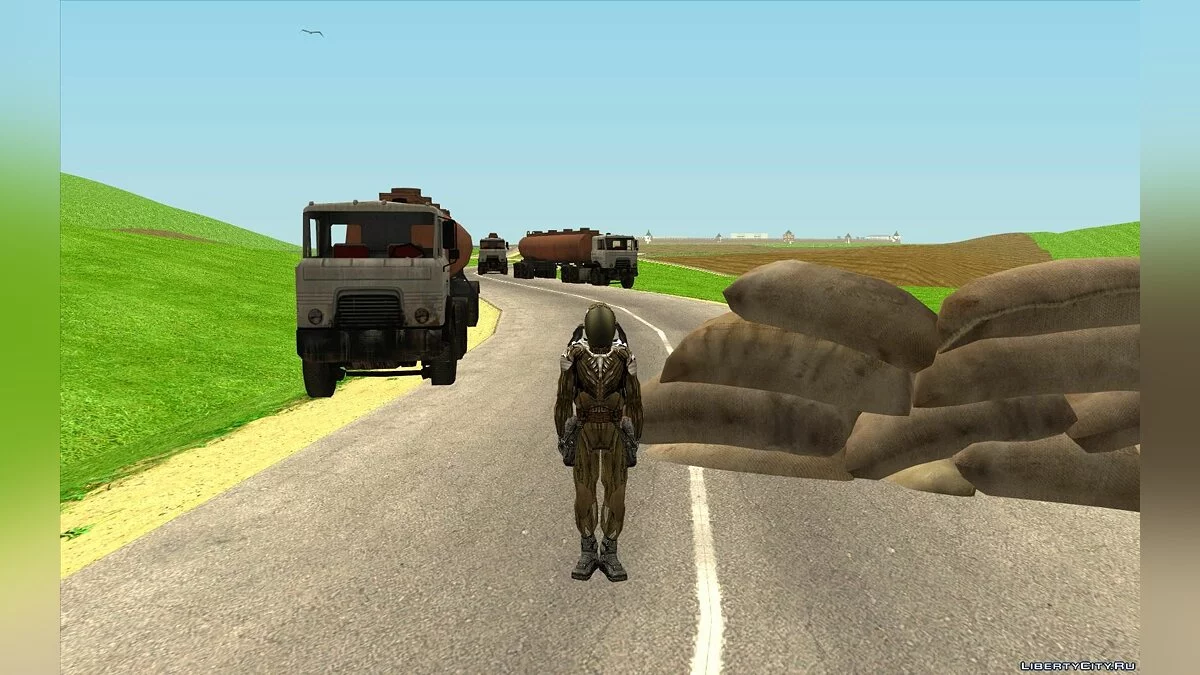 Скитальцы из S.T.A.L.K.E.R. ТТ2 / GTA San Andreas
