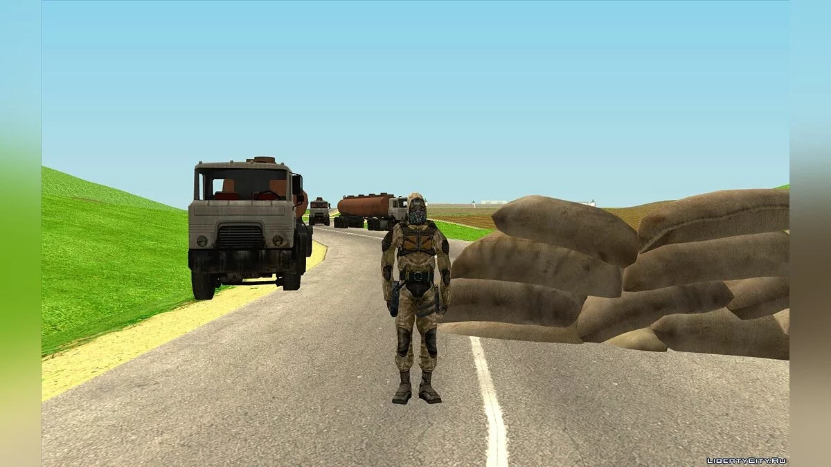 Скитальцы из S.T.A.L.K.E.R. ТТ2 / GTA San Andreas