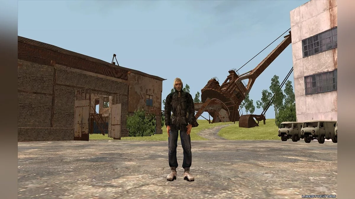 Наёмник Шрам из S.T.A.L.K.E.R. / GTA San Andreas