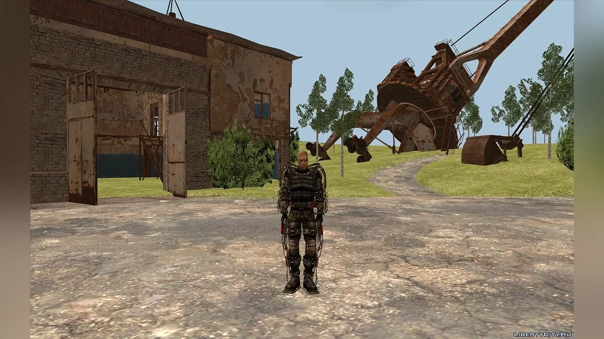 Наёмник Шрам из S.T.A.L.K.E.R. / GTA San Andreas