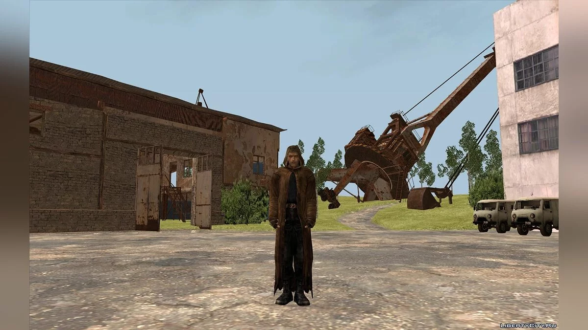 Наёмник Шрам из S.T.A.L.K.E.R. / GTA San Andreas