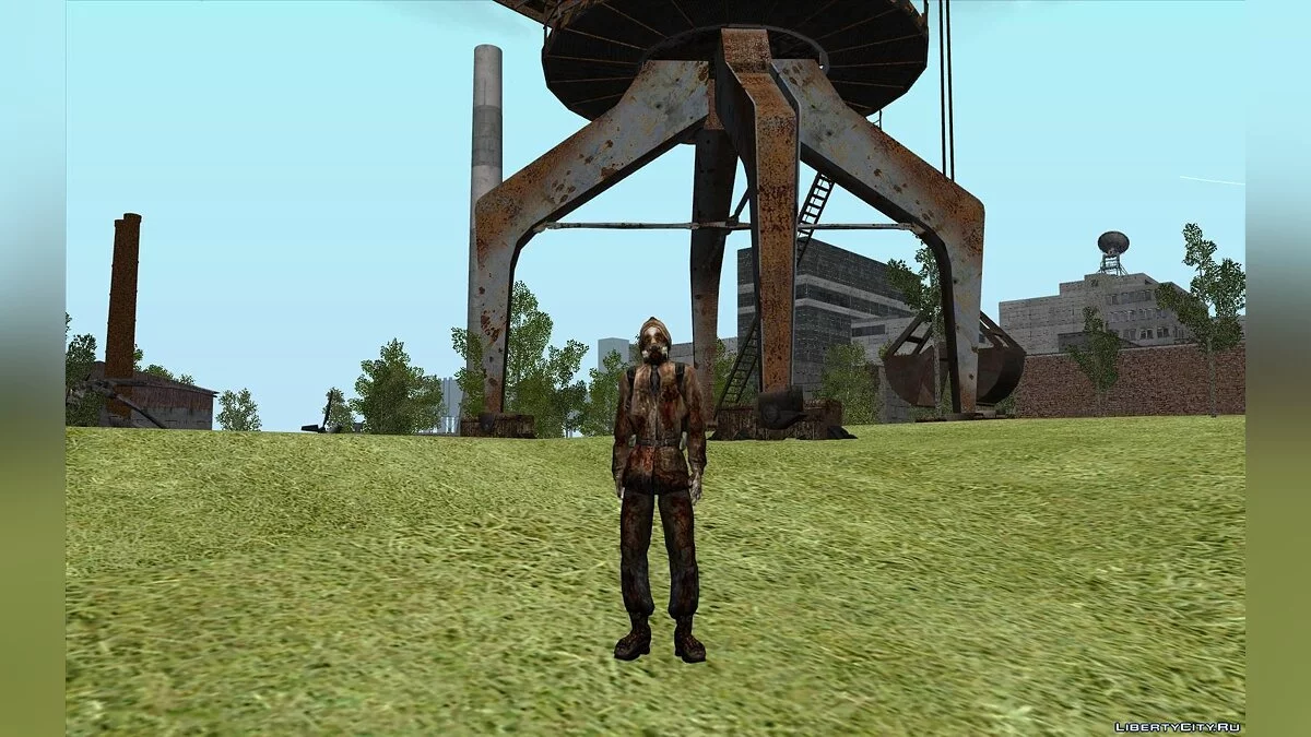 Статичные трупы из S.T.A.L.K.E.R. / GTA San Andreas