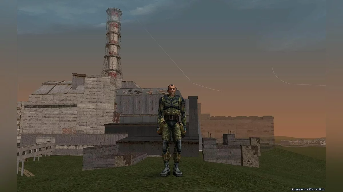 Стрелок (Меченый) из S.T.A.L.K.E.R. / GTA San Andreas