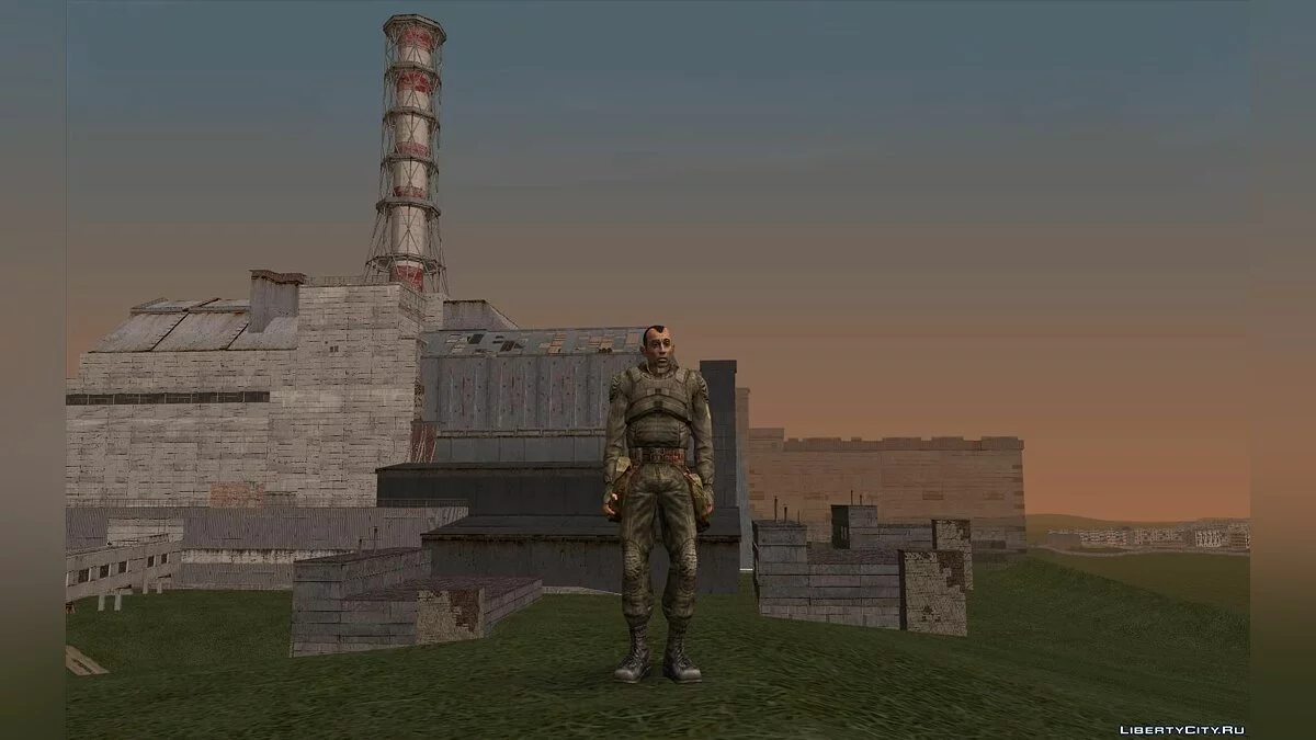 Стрелок (Меченый) из S.T.A.L.K.E.R. / GTA San Andreas