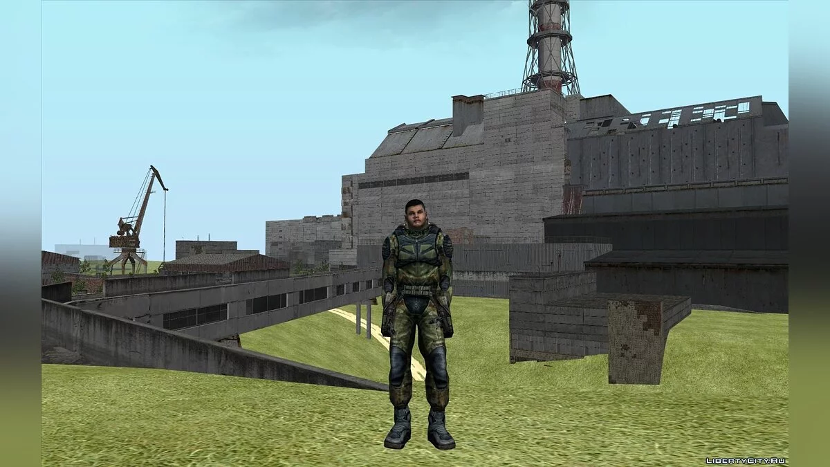 Толстые персонажи из S.T.A.L.K.E.R. / GTA San Andreas