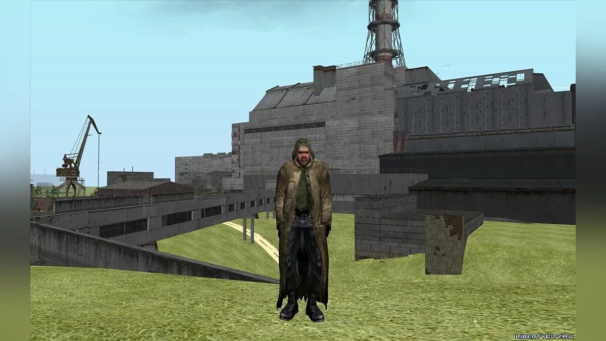 Толстые персонажи из S.T.A.L.K.E.R. / GTA San Andreas