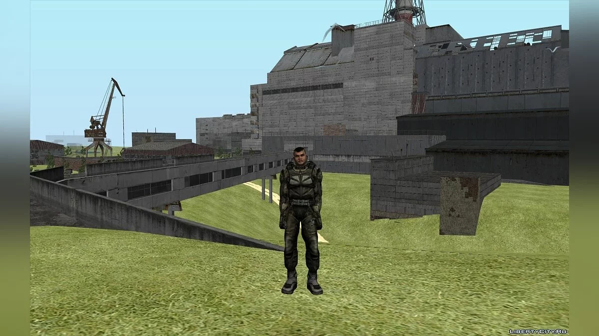 Толстые персонажи из S.T.A.L.K.E.R. / GTA San Andreas