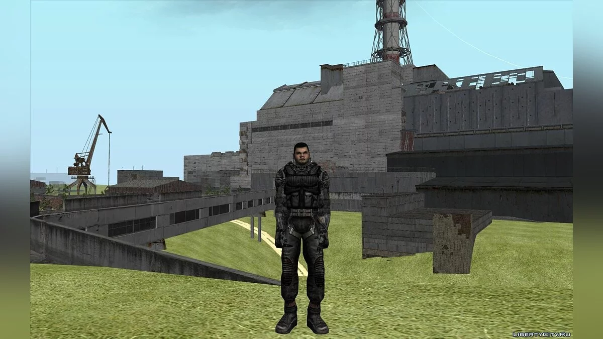 Толстые персонажи из S.T.A.L.K.E.R. / GTA San Andreas