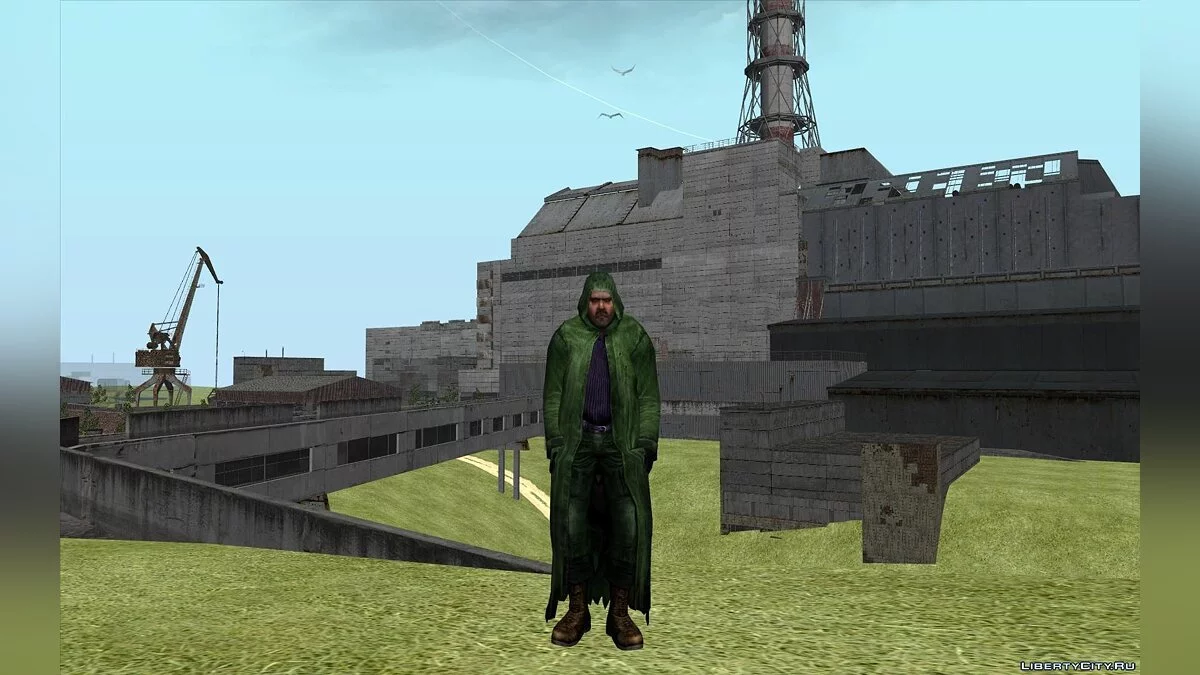 Толстые персонажи из S.T.A.L.K.E.R. / GTA San Andreas