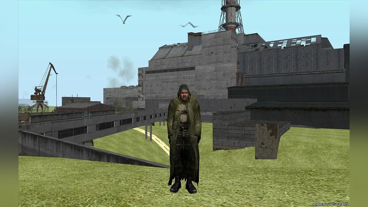 Толстые персонажи из S.T.A.L.K.E.R. / GTA San Andreas
